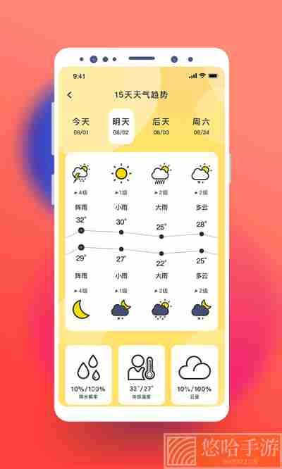极简桌面天气