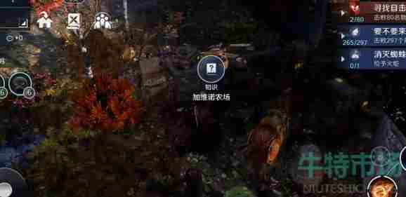 《黑色沙漠手游》加维诺农场知识位置