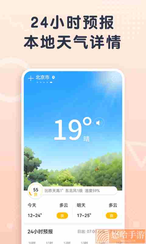 关心天气