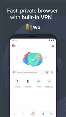 avgbrowser浏览器手机版设置中文