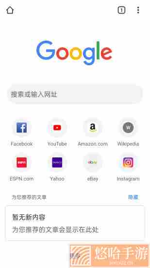 谷歌浏览器