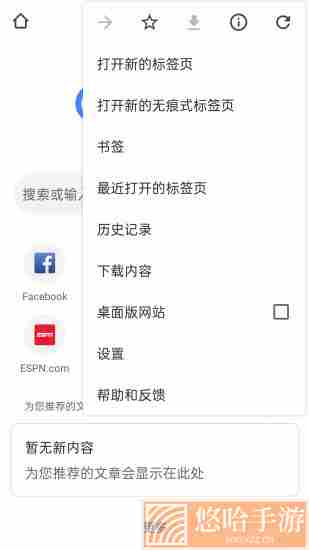 谷歌浏览器
